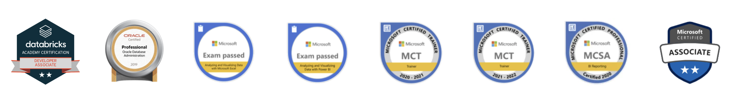 Nossas certificações